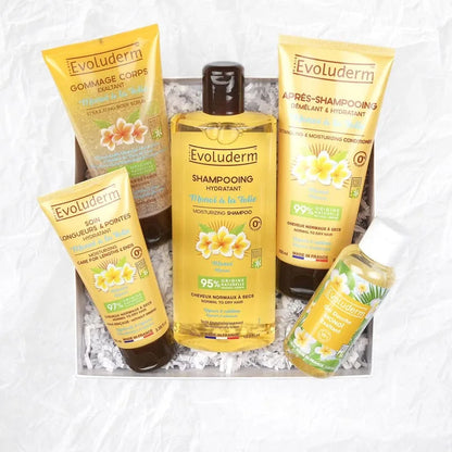 Idyllische Körper- & Haarpflege-Geschenkbox: Monoï à la Folie