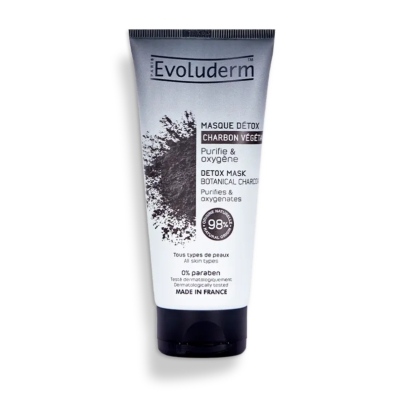 Masque Détox au Charbon Végétal Actif