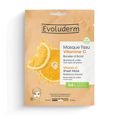 Masque Tissu Vitamine C de la marque Evoluderm