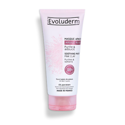Masque Apaisant à l'Argile Rose