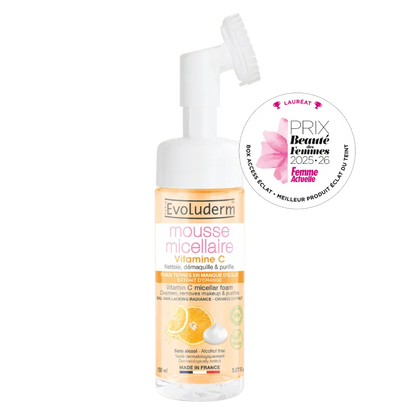Mousse Micellaire Vitamine C de la marque Evoluderm