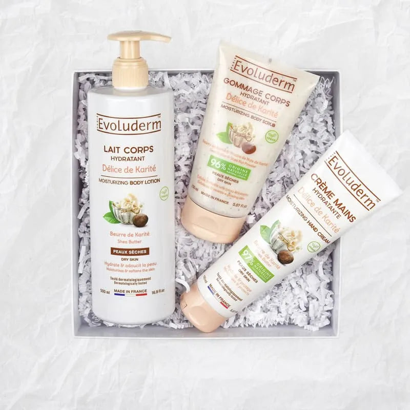 Délice de Karité Body Box + Free Exfoliating glove
