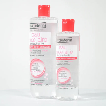 Eau Micellaire Démaquillante Peaux Réactives, Sujettes Aux Rougeurs