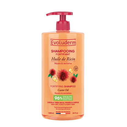 Shampoing Fortifiant Huile de Ricin