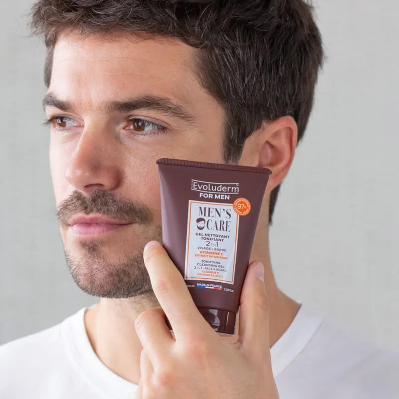 Gesichts-Set für Männer mit 3 Produkten